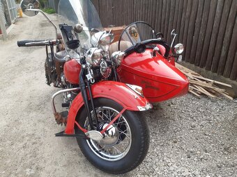 Predám Harley Davidson+ sidecar WLC 750cm3 - 3