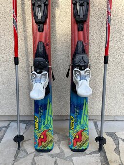 Juniorské lyže 120 cm Nordica FIRE ARROV TEAM + palice - 3