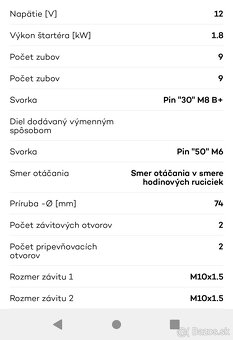 Nový štartér pre BMW X3 - 3