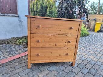Drevena komoda masiv smrek - 3