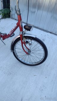 Predám skladací bicykel viď foto cena 80 eur. - 3