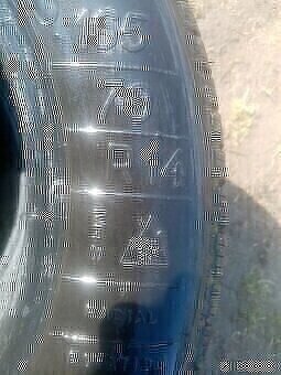 zimne pneumatiky 165/70 r14 6/6mm - 3