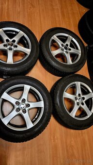 Predam elektrony Skoda 5x112 R16 a zimne gumy - 3