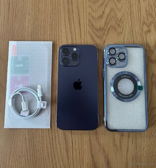 iPhone 14 Pro Max 128 gb Deep Purple v záruke +prislušenstvo - 3
