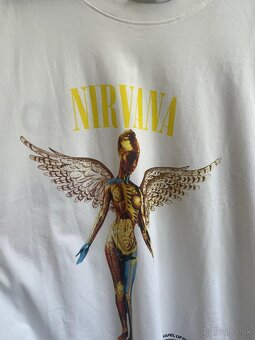 Nirvana tričko - veľkost L - oversize - 3