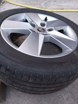 Alu disky a nove pneu r16 skoda - 3