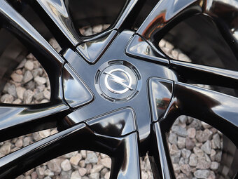 17" Alu kola = 4x100 = OPEL CORSA E – ČERNÉ – LETNÍ - TOP - 3
