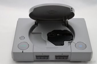 PS1 SCPH-9002 + ovládač + káble + karta - 3