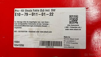 Eibach Pro-Kit pre Škoda Fabia (5J) - 3