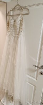 Svadobné šaty 36-38 - 3