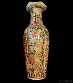 Mohutná japonská porcelánová váza značená - 3