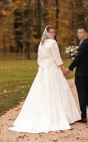 Svadobné šaty ivory - 3