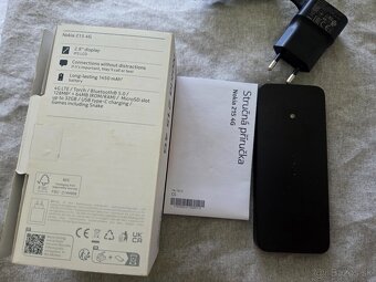 Nokia 215 dual sim 4g čierny v peknom stave komplet krabica - 3