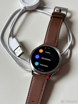 Huawei watch GT 5 46mm, silver & leather - 3