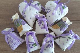 LEVANDULA- VENIEC, VRECUSKO, SRDCE- zľavnené - 3