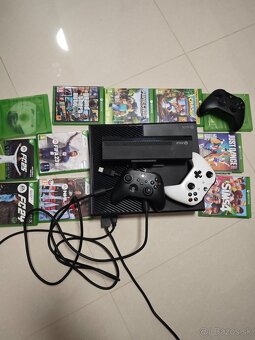 Xbox one 500GB+kinect, 3ks ovládač, 11hier - 3