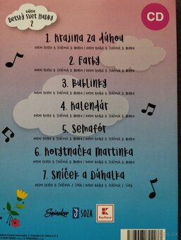 Predám detské CD/DVD z edície Detský svet hudby - 3