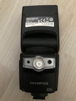 Olympus objektív + blesk - 3