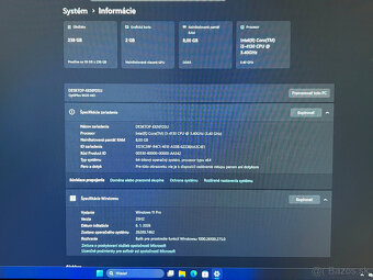 Predám Dell OptiPlex 9020 All in One | i3, 8gb, 256gb SSD - 3