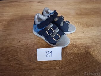 Ortopedické kožené sandále - 3