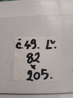 Plastové dvere Č. 49. Ľ - 3