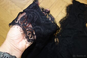 Dámske čipkové body Pieces veľ. L - 3