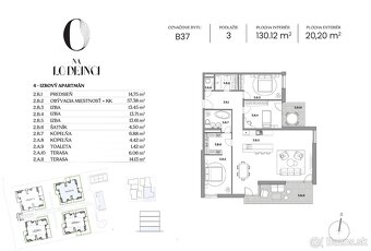 4-IZB. APART150 M² S VÝHĽADOM NA SĹŇAVU, 25 M BAZÉN - 3
