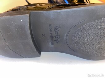 Zara chlapcenske lakovane spolocenske topanky velkost 35 - 3