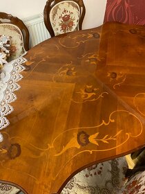 Rustikálny stôl a stoličky - 3