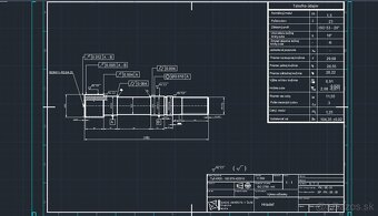Kreslenie a modelovanie (Autocad, 3D program) - 3