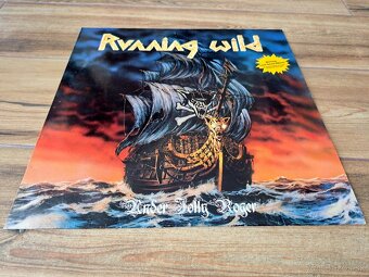 Lp RUNNING WILD- Under Jolly Roger - 3