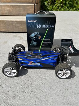RC auto HiMoto ZENIT XB a RC vysielac RC4GS V2 - 3