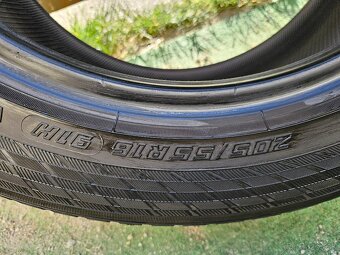2 ks zimných pneu Yokohama - 205/55 r16 91H - 3