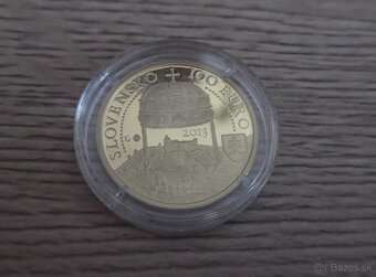 Zlatá zberateľská minca 100 € Korunovacia Maximiliana 2013 - 3