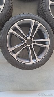 alu disky Mercedes Benz - originál + pneu zima - 3
