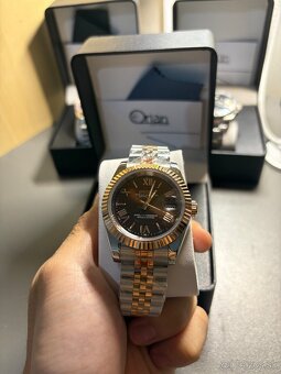 Orian - Seiko Mod Datejust x Rimske čislice 2tone rosegold - 3
