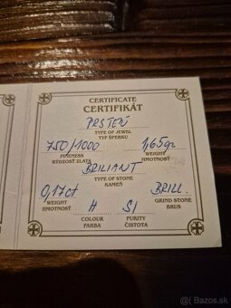 ZASNUBNY PRSTEN S BRILIANTOM - 3