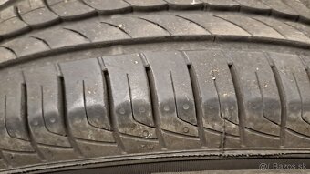 Predám 4ks jazdené letné 185/65r15-88T Pirelli - 3