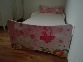 dievčenská posteľ s matracom 90x200 - 3