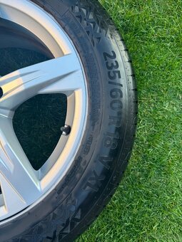 Original Audi disky s letnou sadou 235/60 R18 - 3
