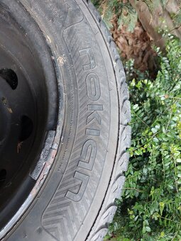 Predám pneu s diskami nokian zimné - 3