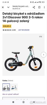 Bicykel Btwin 2v1 - 3