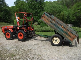 Predám orig.fabrickú vlečku-sklápač typ-ANS151. - 3