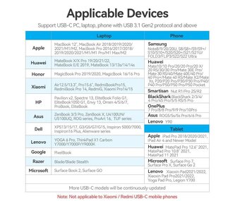 USB C - Dokovacia stanica / USB hub - 3