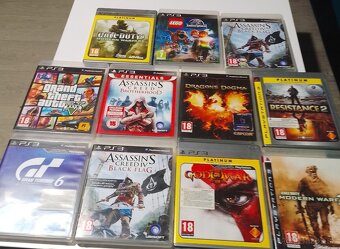 Sony PS3 PlayStation 3 Slim HDD 320GB + Hry - 3