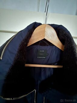 Zimná modrá dámska bunda Only - 3