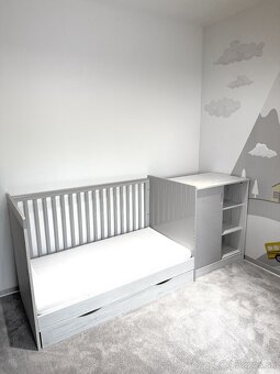 Detská postieľka + detská komoda - 3