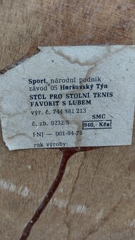 Stolnotenisový stôl - 3