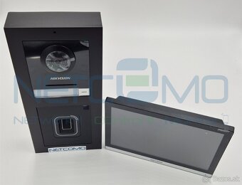 Videovrátnik Hikvision s RFID a senzorom odtlačkov prstov - 3