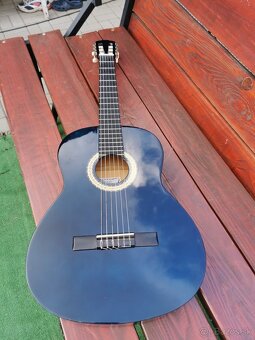 Miguel J. Almeria Pure 4/4 classical guitar Blue - 3